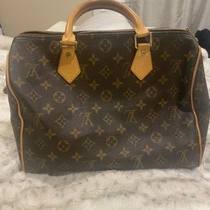 Authentic Louis Vuitton Monogram Speedy 30